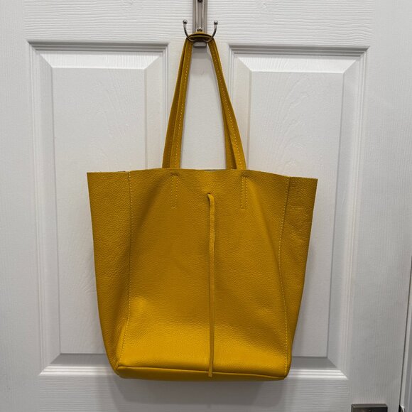 Vera Pelle Leather Tote (purchased in Venice) - Picture 2 of 16